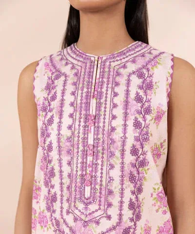 Sapphire Eid Collection Pink Cambric – view 3 – Poshaq