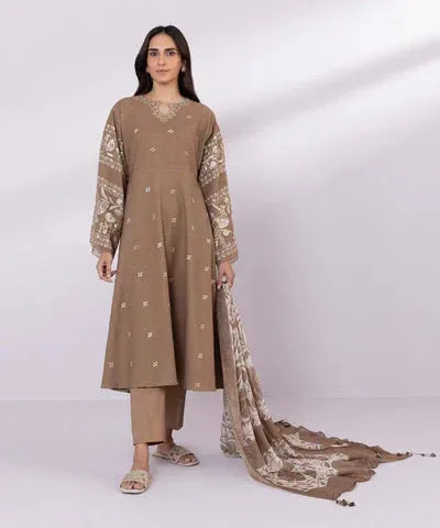Sapphire Eid Collection White Cambric – view 1 – Poshaq