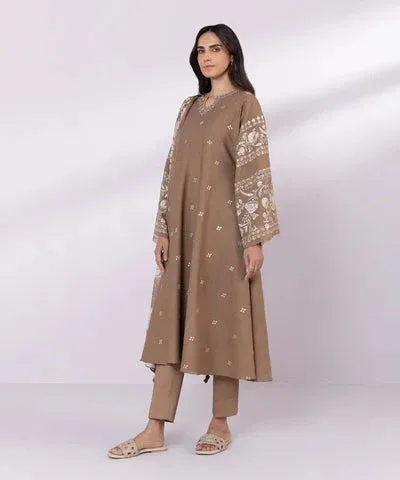 Sapphire Eid Collection White Cambric – view 4 – Poshaq