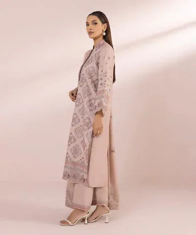 Sapphire Eid Collection Pink Cambric – view 4 – Poshaq