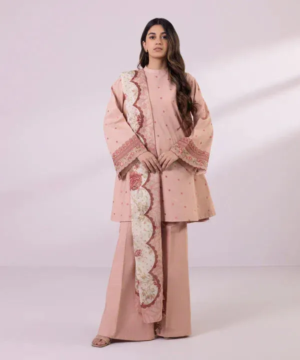 Sapphire Eid Collection White Cambric – view 1 – Poshaq