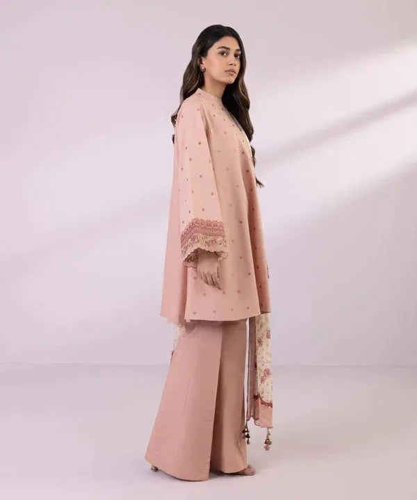 Sapphire Eid Collection White Cambric – view 4 – Poshaq