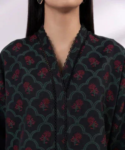 Sapphire Eid Collection Black Jacquard – view 3 – Poshaq