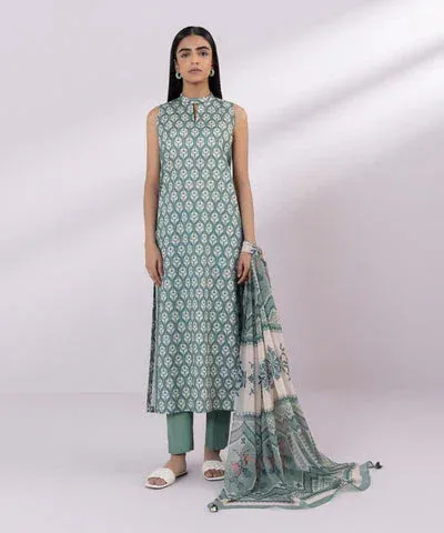 Sapphire Eid Collection White Cambric – view 1 – Poshaq