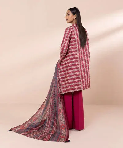 Sapphire Eid Collection Magenta Cambric – view 2 – Poshaq