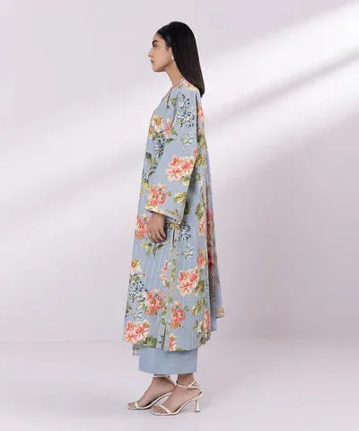 Sapphire Eid Collection Blue Jacquard – view 4 – Poshaq