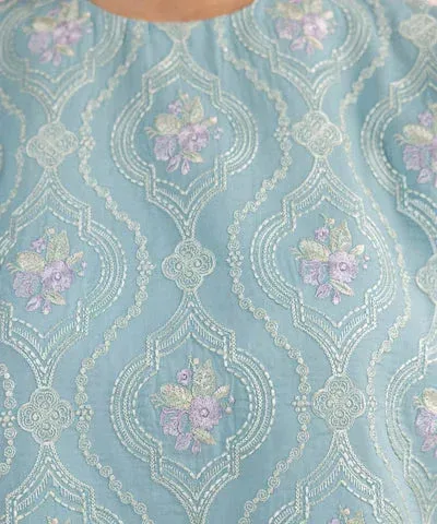 Sapphire Eid Collection Blue Cambric – view 3 – Poshaq