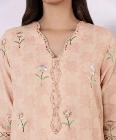 Sapphire Eid Collection Pink Jacquard – view 3 – Poshaq