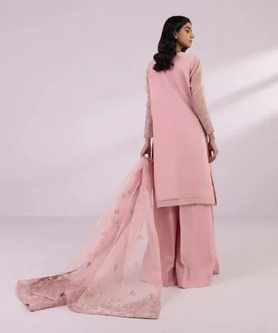 Sapphire Eid Collection Pink Raw Silk – view 2 – Poshaq
