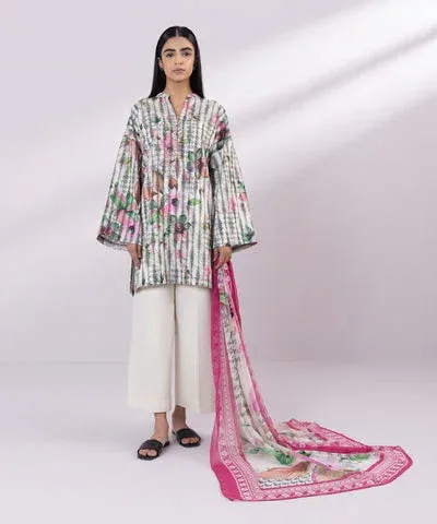 Sapphire Eid Collection Off White Jacquard – view 1 – Poshaq