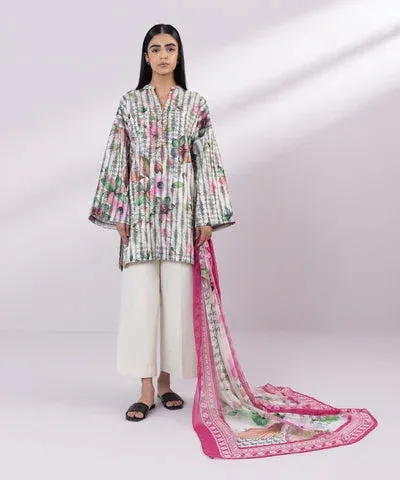 Sapphire Eid Collection Off White Jacquard – view 1 – Poshaq