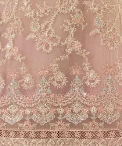 Sapphire Eid Collection Pink Raw Silk – view 3 – Poshaq