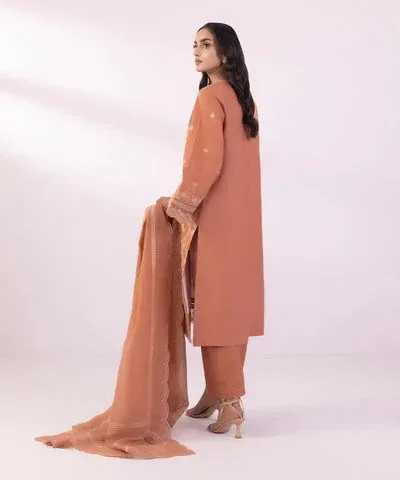 Sapphire Eid Collection Coral Cambric – view 2 – Poshaq