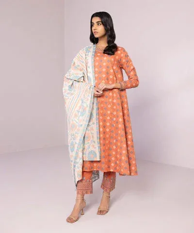 Sapphire Eid Collection White Jacquard – view 4 – Poshaq