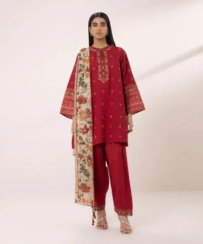 Sapphire Eid Collection White Chiffon – view 1 – Poshaq