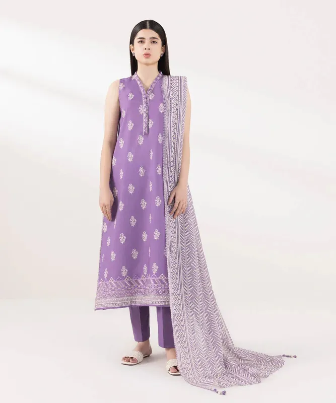 Sapphire Intermix 2024 Lilac Chiffon – view 1 – Poshaq