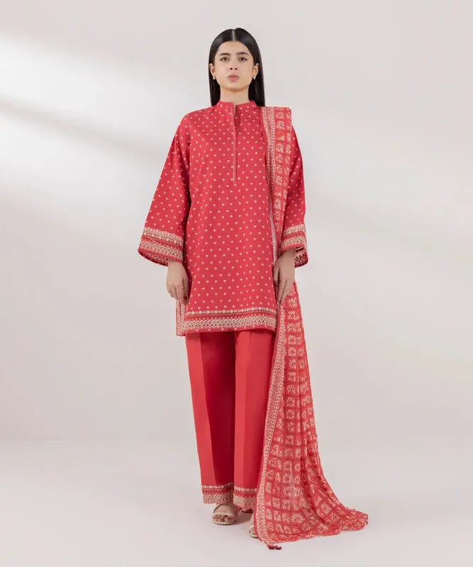 Sapphire Intermix 2024 Coral Cambric – view 1 – Poshaq