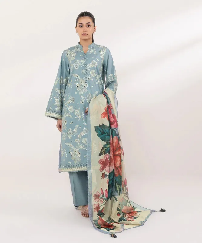 Sapphire Intermix 2024 Blue Cambric – view 1 – Poshaq