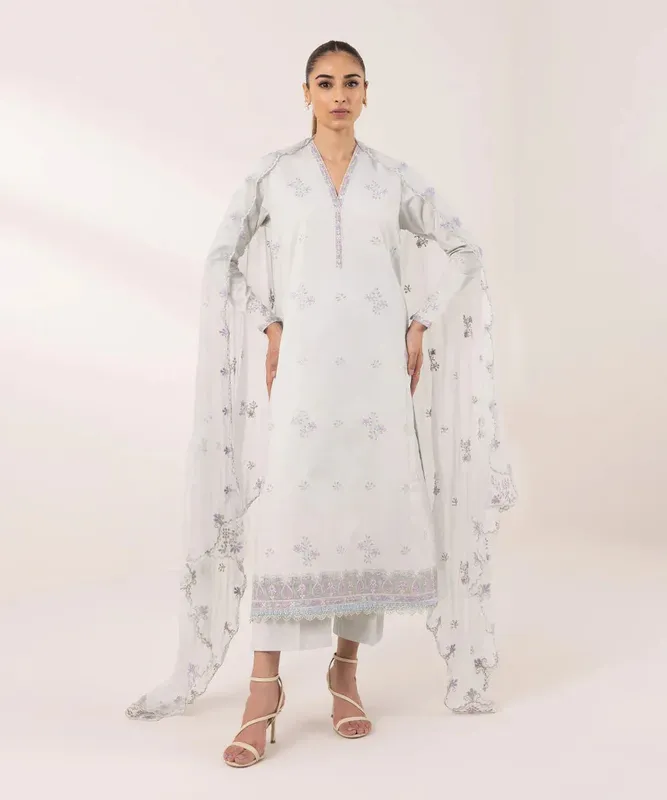 Sapphire Intermix 2024 Ivory Chiffon – view 1 – Poshaq