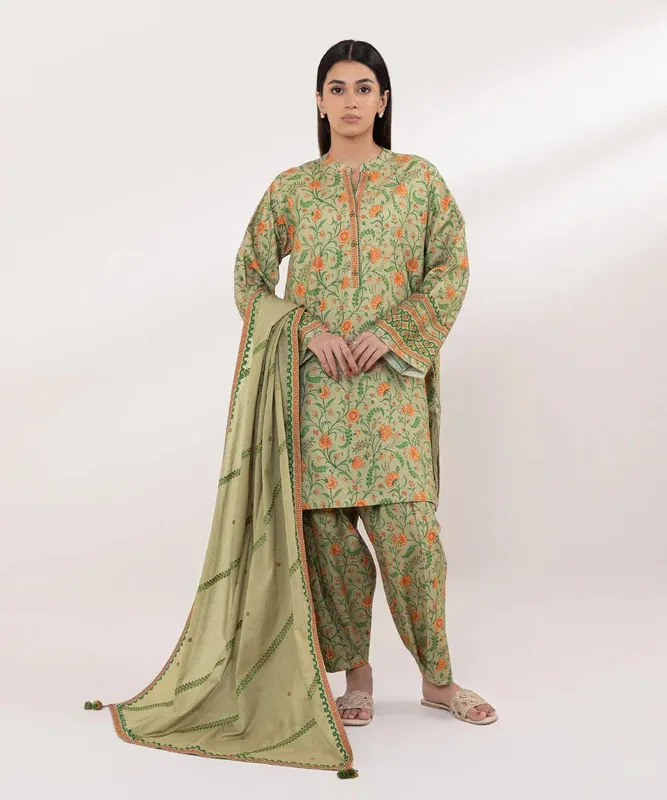 Sapphire Intermix 2024 Green Cambric – view 1 – Poshaq