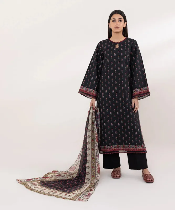 Sapphire Intermix 2024 Black Chiffon – view 1 – Poshaq
