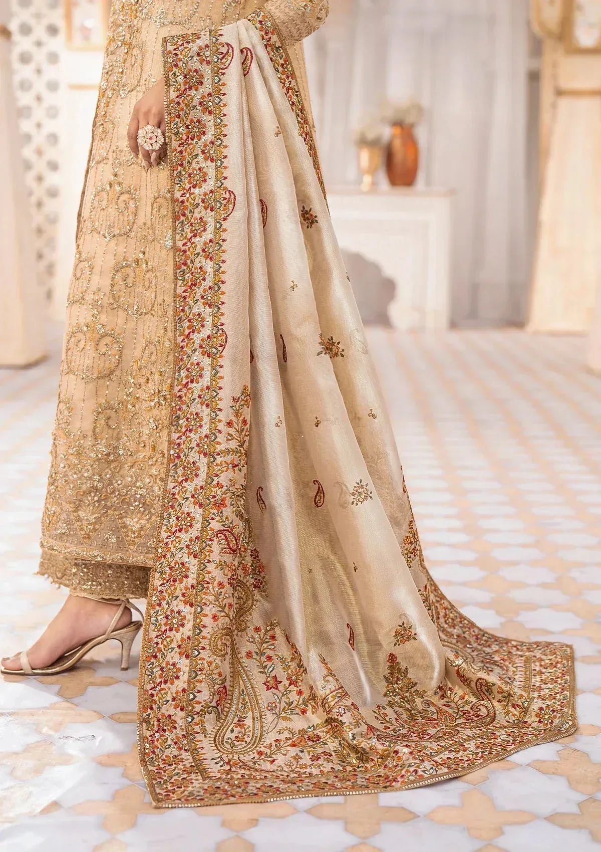 Aik Atelier Gold Tissue – view 1 – Poshaq