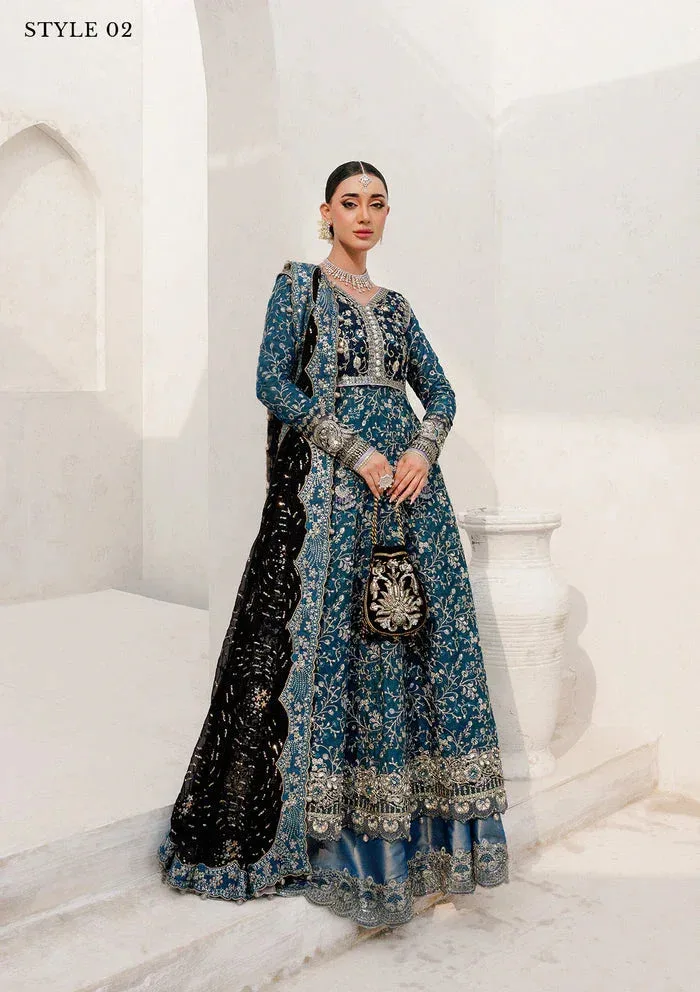 Aik Atelier Wedding Festive 25 Zinc Organza – view 4 – Poshaq