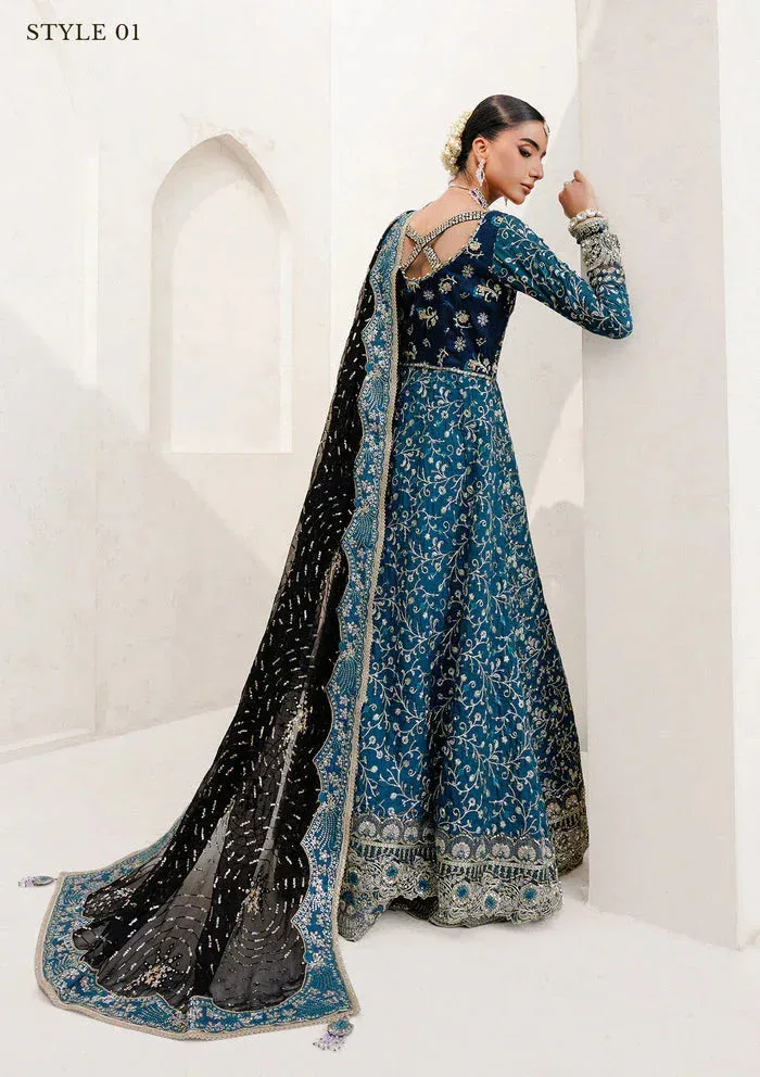 Aik Atelier Wedding Festive 25 Zinc Organza – view 5 – Poshaq
