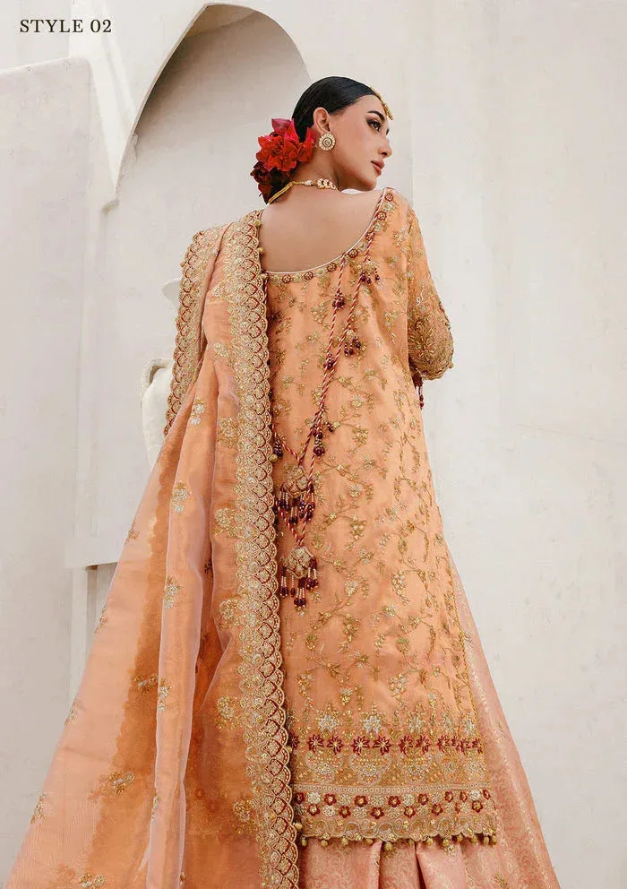 Aik Atelier Wedding Festive 25 Orange Tissue – view 2 – Poshaq