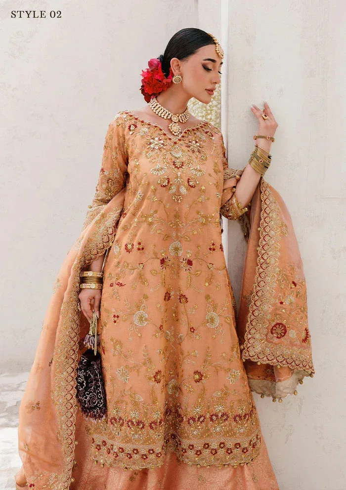 Aik Atelier Wedding Festive 25 Orange Tissue – view 3 – Poshaq