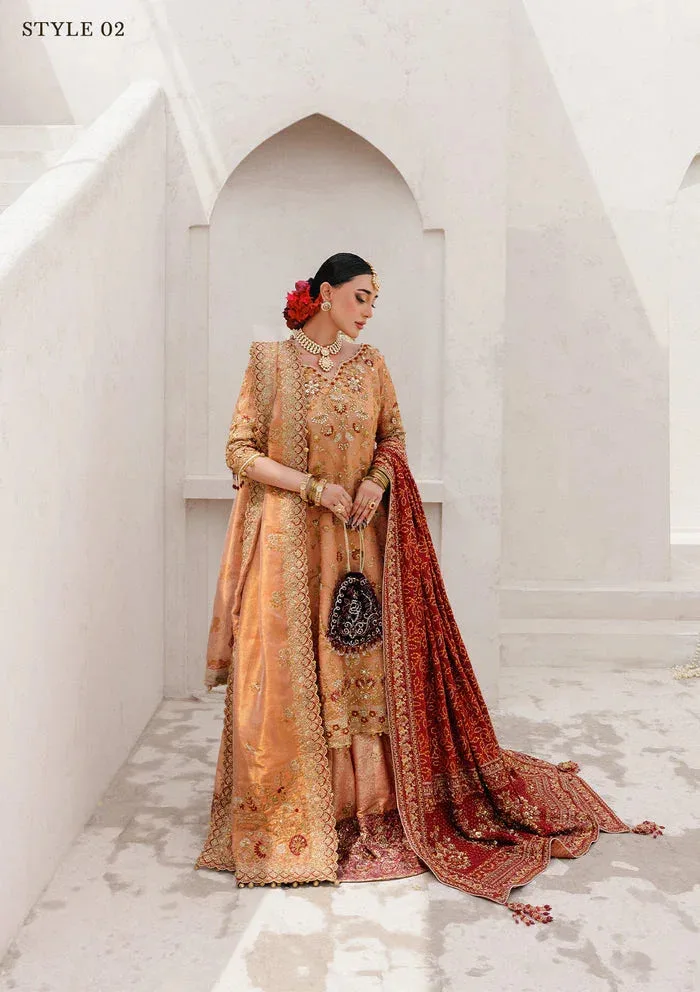Aik Atelier Wedding Festive 25 Orange Tissue – view 4 – Poshaq
