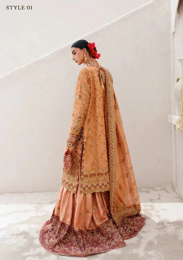 Aik Atelier Wedding Festive 25 Orange Tissue – view 5 – Poshaq