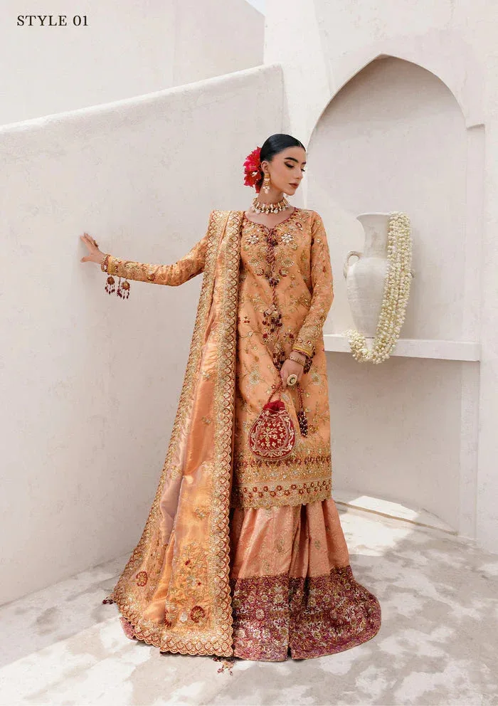 Aik Atelier Wedding Festive 25 Orange Tissue – view 6 – Poshaq