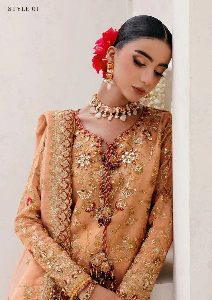 Aik Atelier Wedding Festive 25 Orange Tissue – view 7 – Poshaq