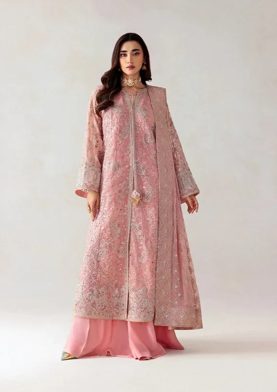 Aik Atelier Formals 25 Pink Organza – view 1 – Poshaq