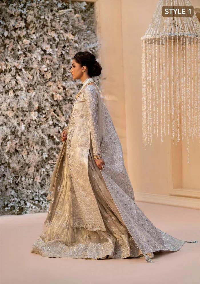 Aik Atelier Wedding Festive 25 Silver Organza – view 5 – Poshaq