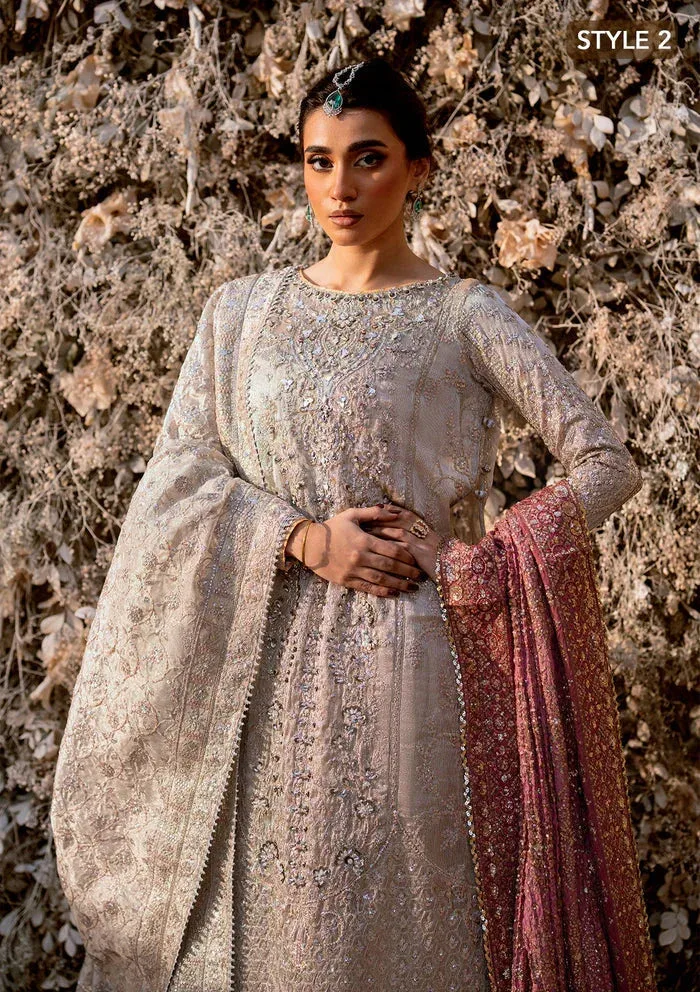 Aik Atelier Wedding Festive 25 Silver Organza – view 7 – Poshaq