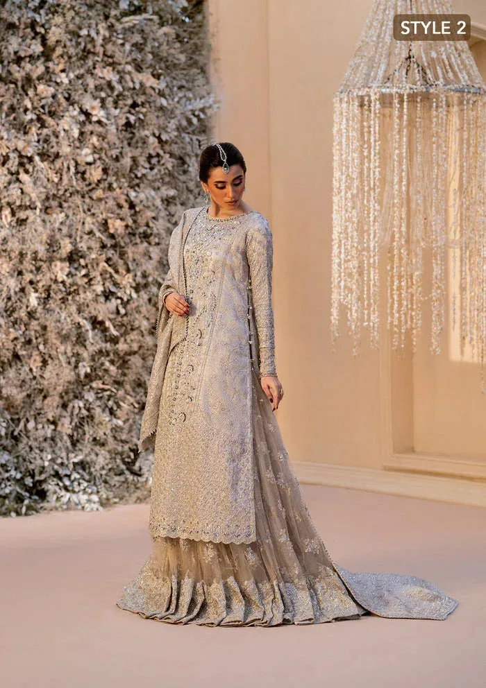 Aik Atelier Wedding Festive 25 Silver Organza – view 8 – Poshaq