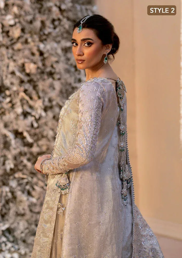 Aik Atelier Wedding Festive 25 Silver Organza – view 9 – Poshaq