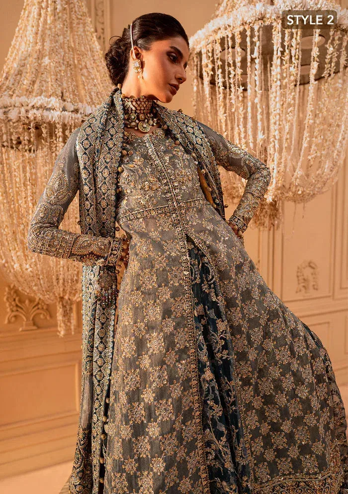 Aik Atelier Wedding Festive 25 Blue Organza – view 10 – Poshaq