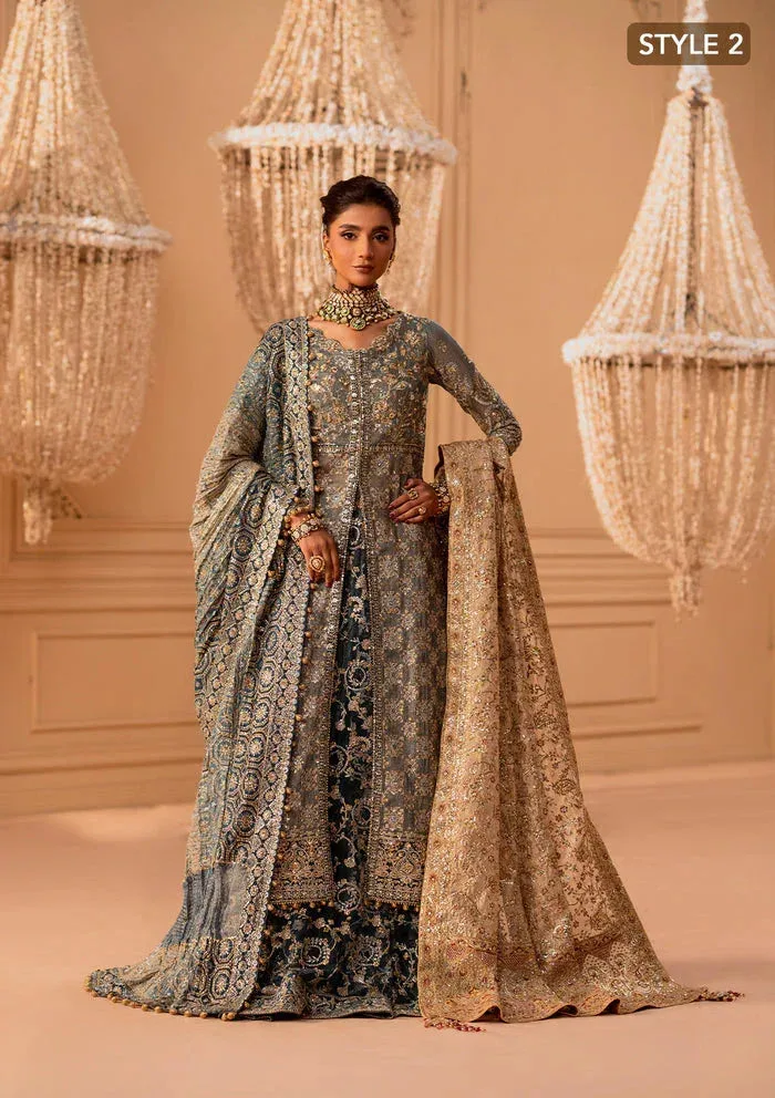 Aik Atelier Wedding Festive 25 Blue Organza – view 9 – Poshaq