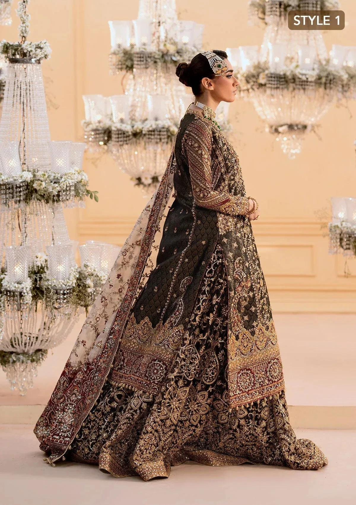 Aik Atelier Wedding Festive 25 Organza – view 5 – Poshaq