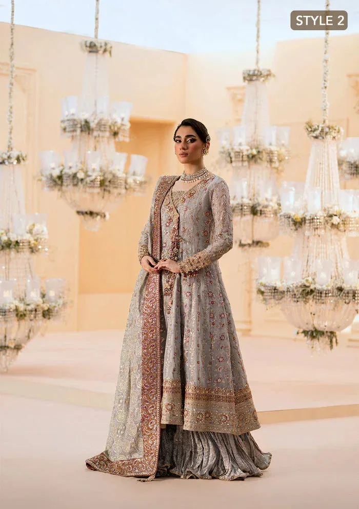 Aik Atelier Wedding Festive 25 Grey Organza – view 6 – Poshaq