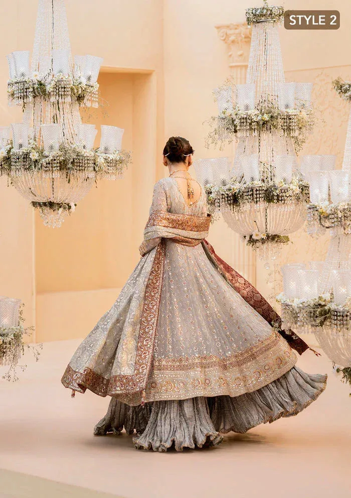 Aik Atelier Wedding Festive 25 Grey Organza – view 8 – Poshaq