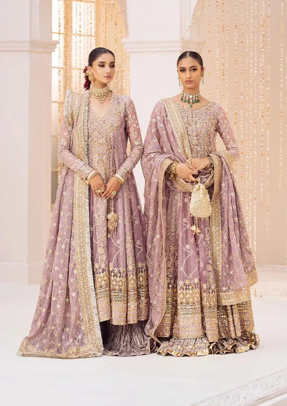 Aik Atelier Wedding Festive 24 Lilac Organza – view 1 – Poshaq