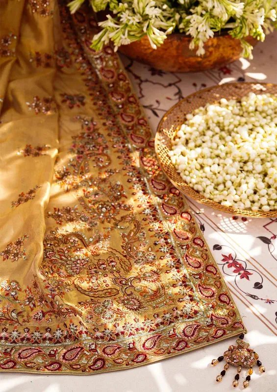 Aik Atelier Wedding Festive 24 Gold Tissue – view 1 – Poshaq