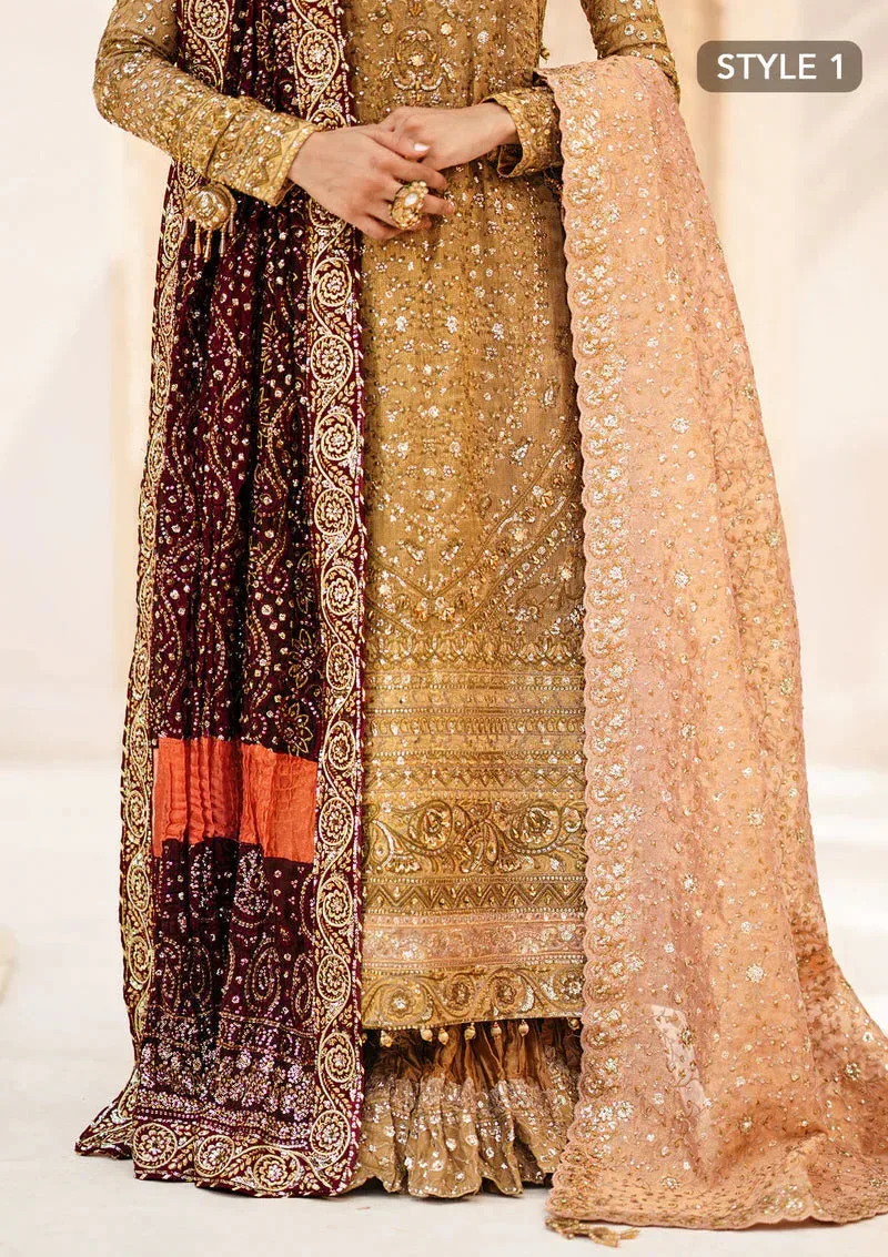 Aik Atelier Maroon Tissue – view 1 – Poshaq