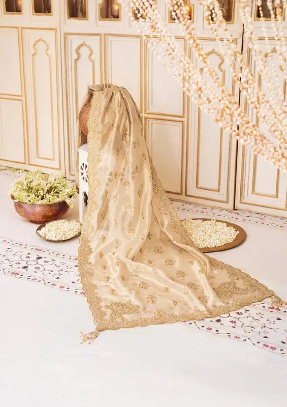Aik Atelier Maroon Tissue – view 1 – Poshaq