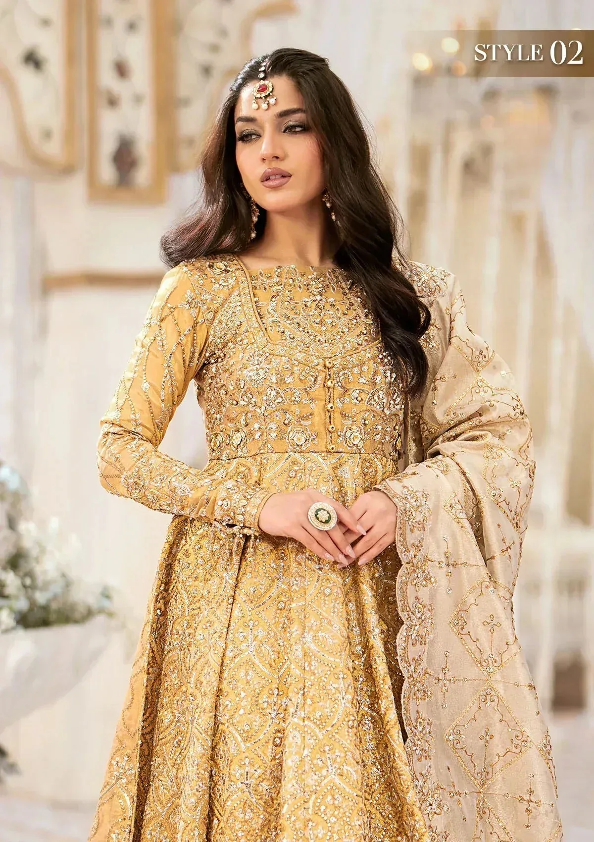Aik Atelier Wedding Festive 24 Gold Tissue – view 5 – Poshaq
