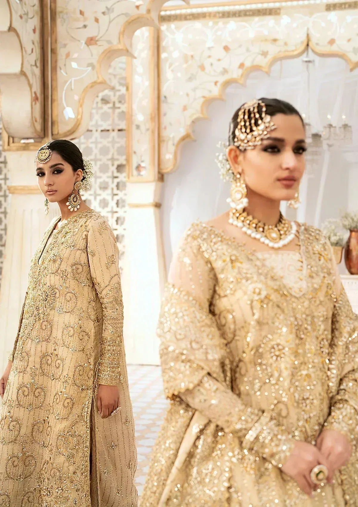 Aik Atelier Wedding Festive 24 Gold Organza – view 6 – Poshaq